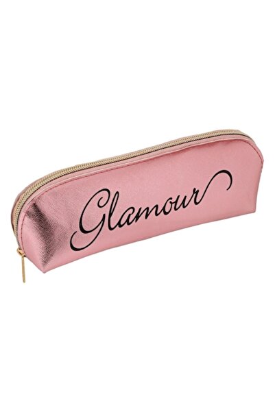 OEM Cosmetic pouch, Pink, 'Glamour', 22x5.5x8.5 cm