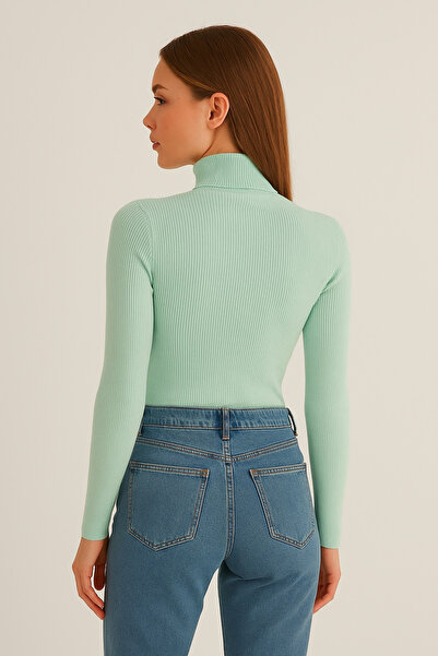 Starlight Unisex Premium Cotton Turtleneck Camisole Hooded Slimfit High Neck Sweater