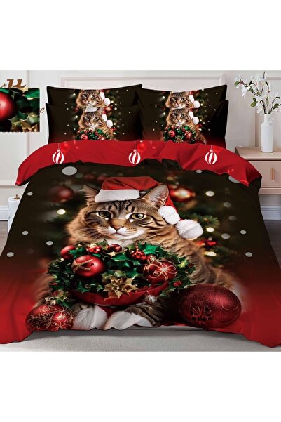 Casa de Vis Double bed linen set, 6 pieces, satin cotton, 220 x 230 cm, Q2-05