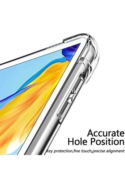 007 Lucony Case for Honor Pad X8 10.1 inch – Transparent Soft Silicone & TPU, Shockproof