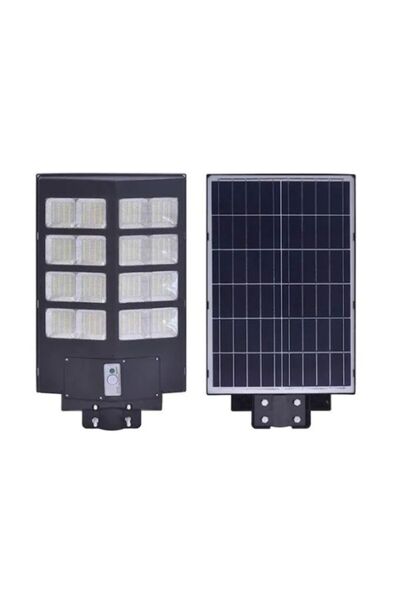 HYT Lampa Stradala Solara, HYT, 1000W, IP66, Autonomie 12-14 ore, Senzor De Miscare, Telecomanda Inclusa