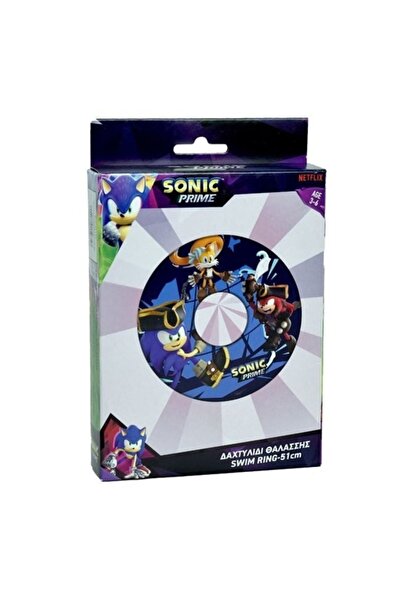 ANTBRO Sonic Swim Ring 51cm, Blue, 3-6 Years