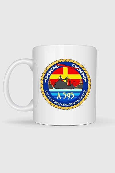 Bahriyeli Collection Tcg Yb. Kudret Güngör A595 Designed Mug Cup