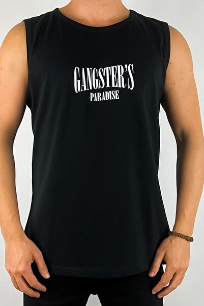 ESSFASIHON Μπλούζα Unisex Αμάνικη με τύπωμα