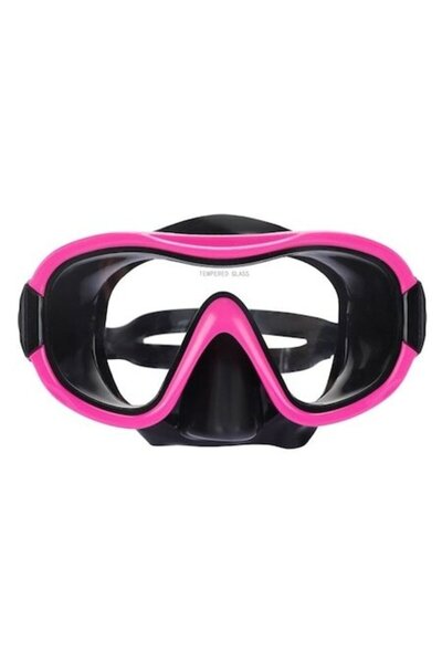 ANTBRO Mască de înot pentru adulți și copii 12+ – Negru-Roz, Etanșare confort...