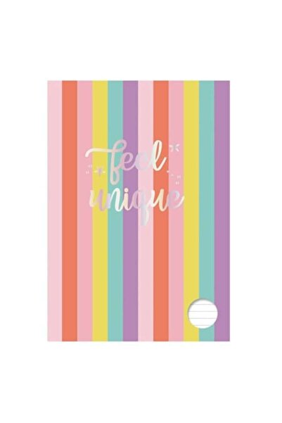 ANTBRO Student Notebook A4 Dictando 60 Sheets, Colorful Striped Cover