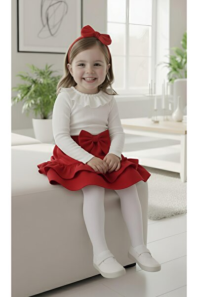 bright moon Girl's Third Set: Skirt, Bodysuit, Bandana