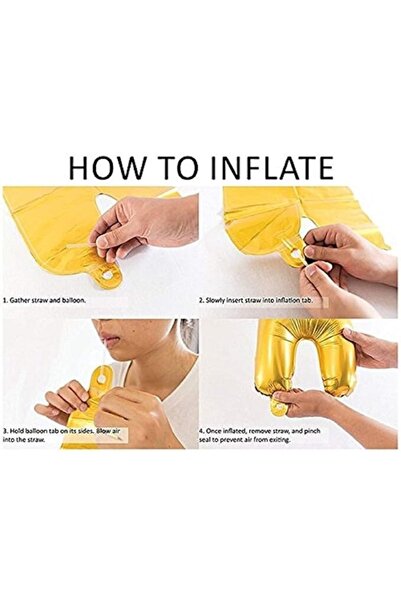 ANTBRO Foil Balloons 'Mr & Mrs' - set of 6 pcs, 35x30 cm, wedding decor, durable material