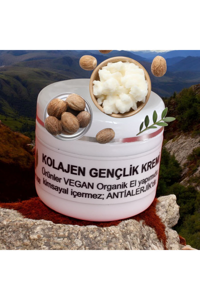 ORGANICYOU GENÇLİK YÜZ KREMİ Afrika Shea Yağı (Yoğun Nemlendirici Shea Yağı) ...