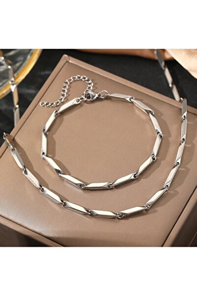 KEVSA Jewelry Set colier și brățară din oțel inoxidabil - LPD1362