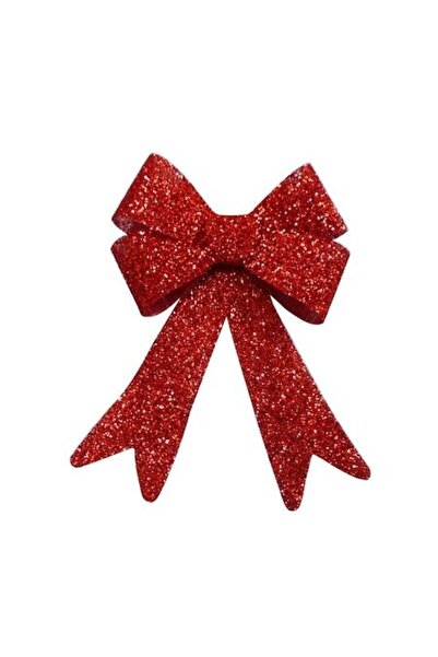 ANTBRO Fundă de Crăciun din spumă roșie cu sclipici, 23 x 31 cm