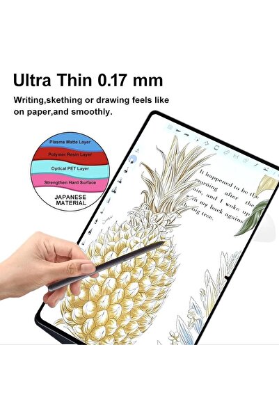 007 Loconi 2-Pack Paper-Like Screen Protector for Galaxy Tab S10 Ultra 2024 (14.6") - Matte, Anti-Scratc