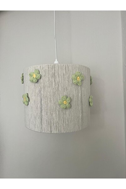 DudeHome Çiçek detaylı çocuk odası avize Bohem Avize, Yatak odası avize, çocuk odası avize, salon avize