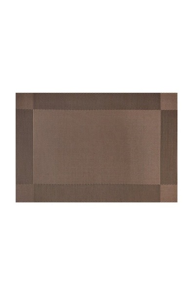 ANTBRO plate placemat in PVC, brown, 30 x 45 cm, 2 pieces