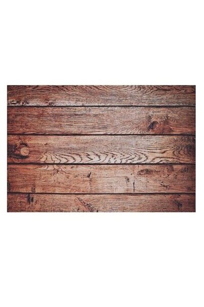 ANTBRO non-slip bath mat, wood-look, 60x40cm