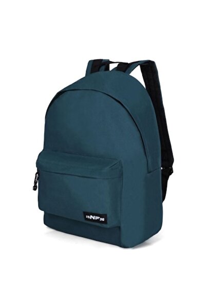 OEM Rucsac pentru copii Nicolys, spate anatomic și bretele moi, albastru petrol, 30x12x44 cm