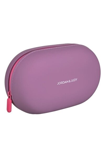 ANTBRO Penar oval din silicon, liliac, compact, 20x12x7 cm