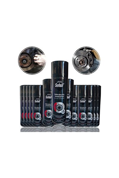 Genel Markalar 24 Adet Selsil Fren Balata Temizleme Spreyi 500 Ml
