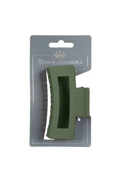ANTBRO agrafă de păr, finisaj mat, verde, 8,5 cm