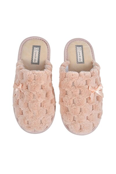 OEM Papuci de iarnă cu blană artificială, multicolori, mărime universală INTL