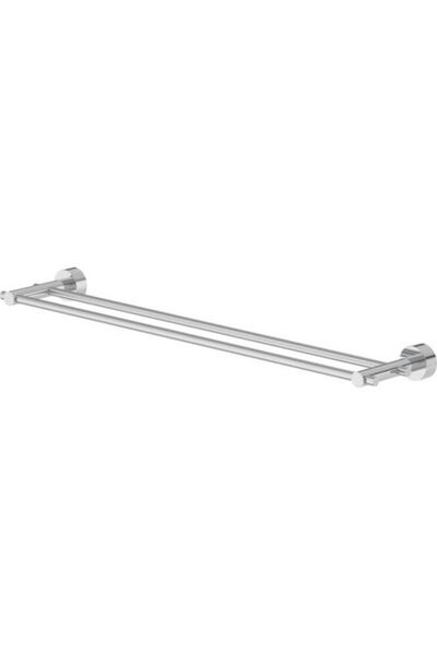 Lenz Suport prosop baie Pisa, tip bară, 2 brațe, 67 cm, cromat