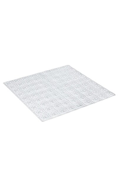 ANTBRO ® PVC Bath Mat, transparent, 54 x 54 cm