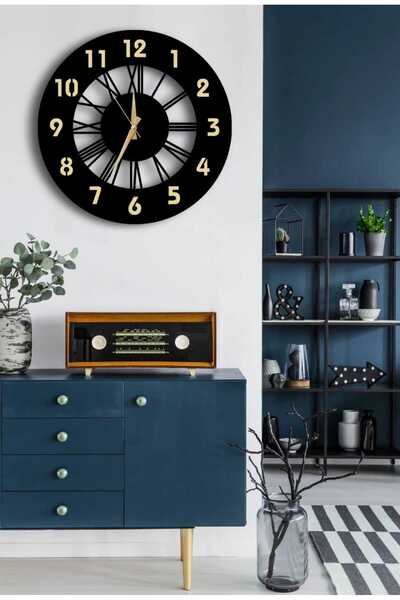 mrchediyesepeti Modern Wooden Wall Clock Sturdy **Very Stylish** and Also..No:60