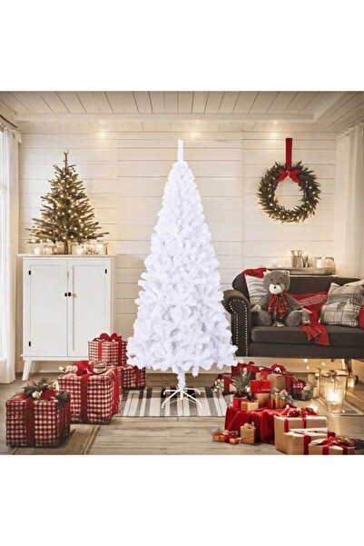 OEM Artificial White Christmas Tree 180 cm with 540 Branches – Snow Magic and Christmas Joy