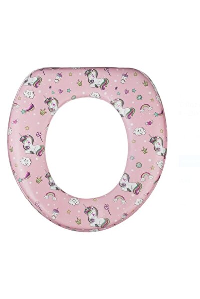 OEM Pink Unicorn Toilet Seat Reducer for Children 29x27 cm