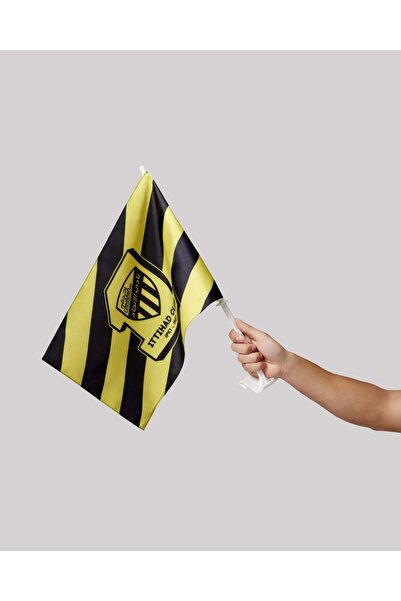 Ittihad Club علم الاتحاد - أصفر وأسود