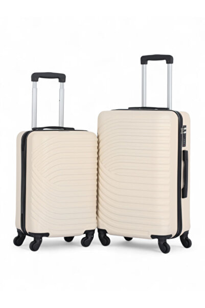 AVIATOR حقيبتين سفر صلبة | ماركة | مصنوعه من ABS عالي الجوده- مقاس 24 انش - 20 انش