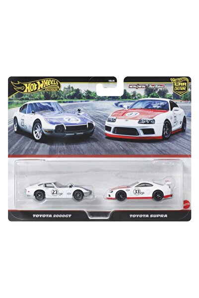 mattel Hot wheels premium set 2 masinute metalice toyota 2000gt si toyota sup...
