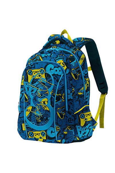 PIGNA Backpack Games Blue, 49x35x16 cm
