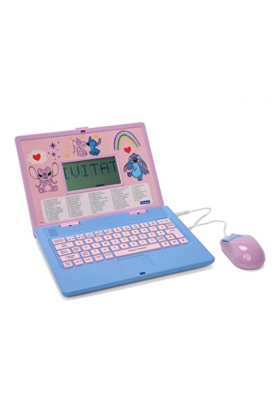 LEXIBOOK Bilingual Educational Laptop En/Ro, Stitch