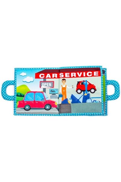 Piqipi Carticica cu activitati - Quiet book Boy Edition