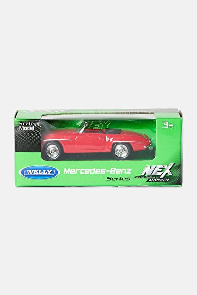 WELLY Mini Mercedes Benz Nex Model Car, Red