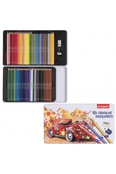 Bruynzeel Set 60 creioane colorate