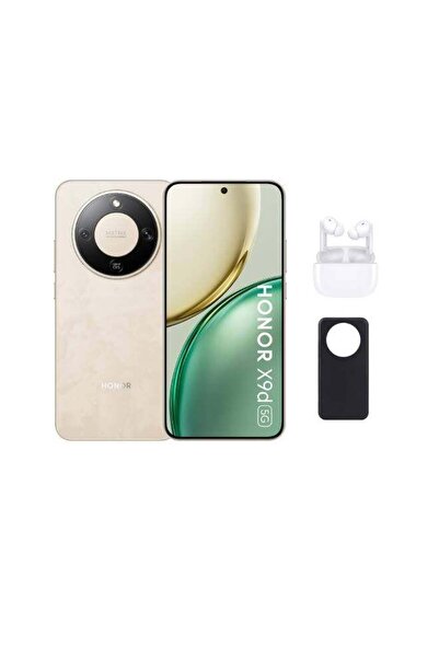 HONOR X9D Dual SIM Sunrise Gold 12GB RAM 256GB 5G with Free X7 Lite Earbuds & Cover