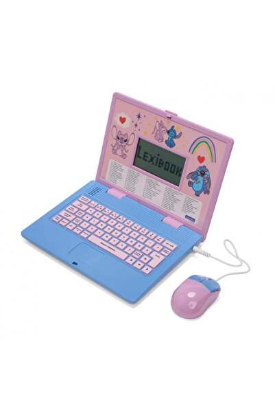 LEXIBOOK Bilingual Educational Laptop En/Ro, Stitch