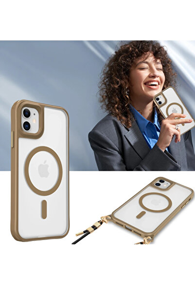 NewFace Mtxdpn iPhone 11 Case Enka Magsafe Silicone Case (161841) - Transparent