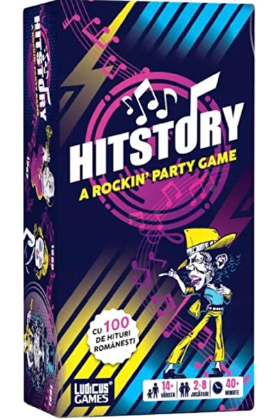 Ludicus Games HitStory, joc de petrecere, ed. Internationala