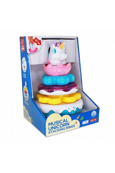 Little Learner Interactive stacking toy - Unicorn