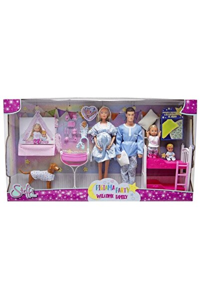 Simba Steffi Love Welcome to the Family Pajama Party Set with Accessories
