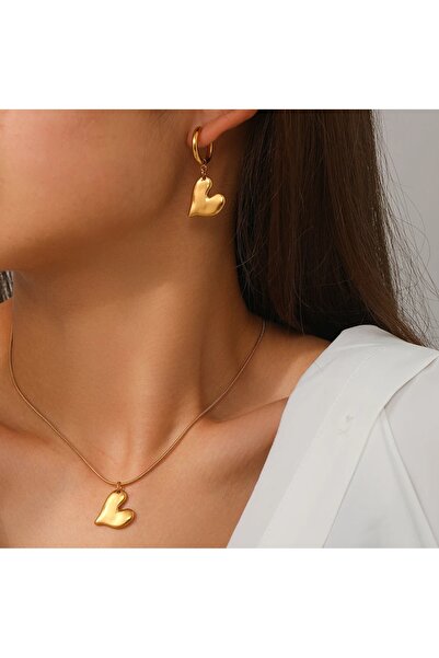 KEVSA Jewelry Set colier și cercei din oțel inoxidabil - LPD1381