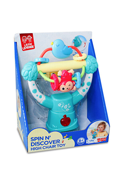 Little Learner Interactive suction cup toy - Spin and discover