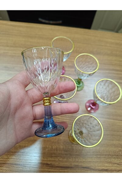 DEKOR ZÜCCACİYE HOME Orchid 6-Color Mini Coffee Side Cup