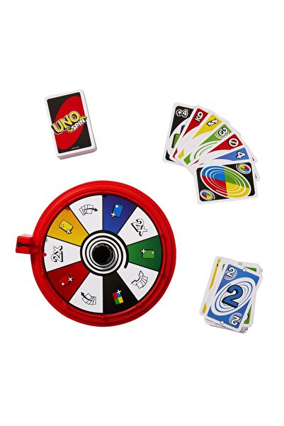 mattel Uno Spin Card Game