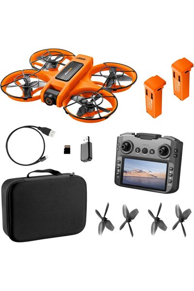 Generic طائرة بدون طيار مزودة بكاميرا للبالغين، FPV HD S156 Mini Quadcopter