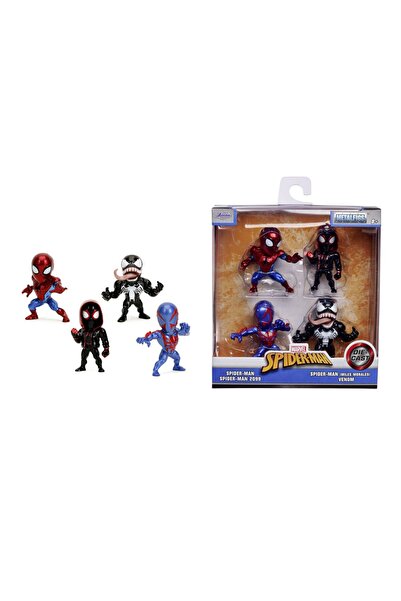 Simba Jada Marvel Spiderman Set 4 Figurine Metalice 6Cm