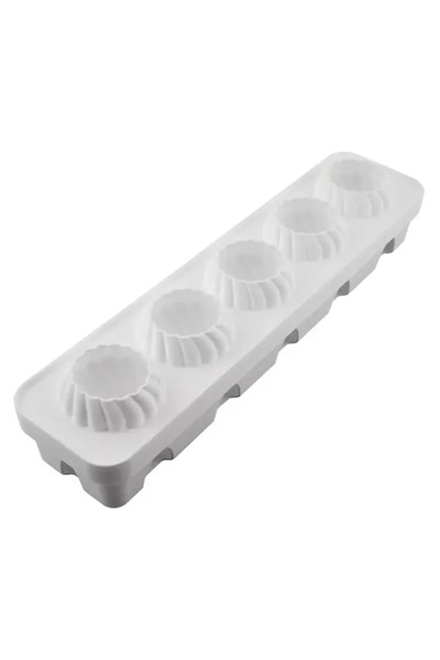 silikomart Forma din silicon 3D, Russian Tale, Smochine, 5 cavitati, 125 ml, ...